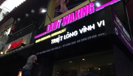 Thi công bảng hiệu hộp đèn spa Thủ Đức theo yêu cầu