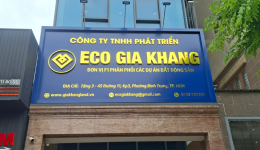 Dịch vụ làm biển hiệu cty Thủ Đức chuyên nghiệp, giá tốt