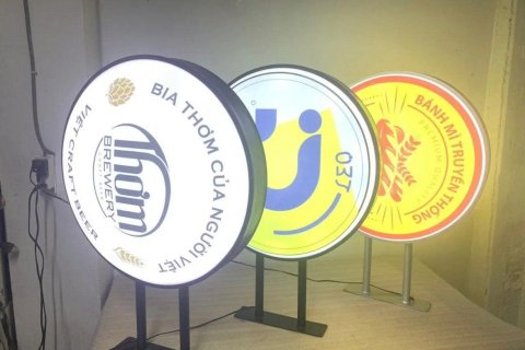 Bảng hiệu quảng cáo tròn là gì?