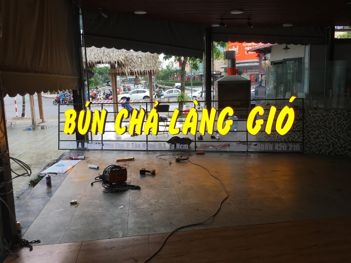 bảng hiệu chữ nổi đẹp