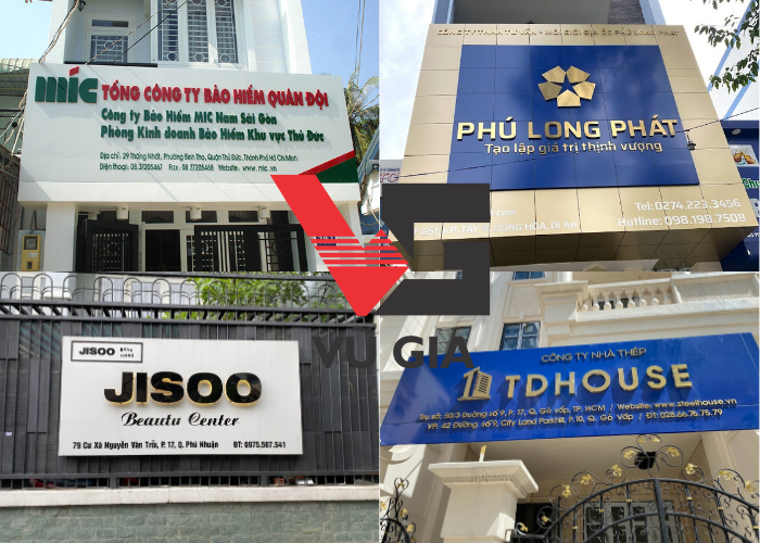 bảng hiệu hộp đèn mica
