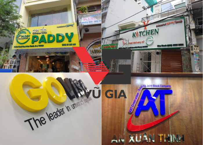 biển hiệu chữ nổi