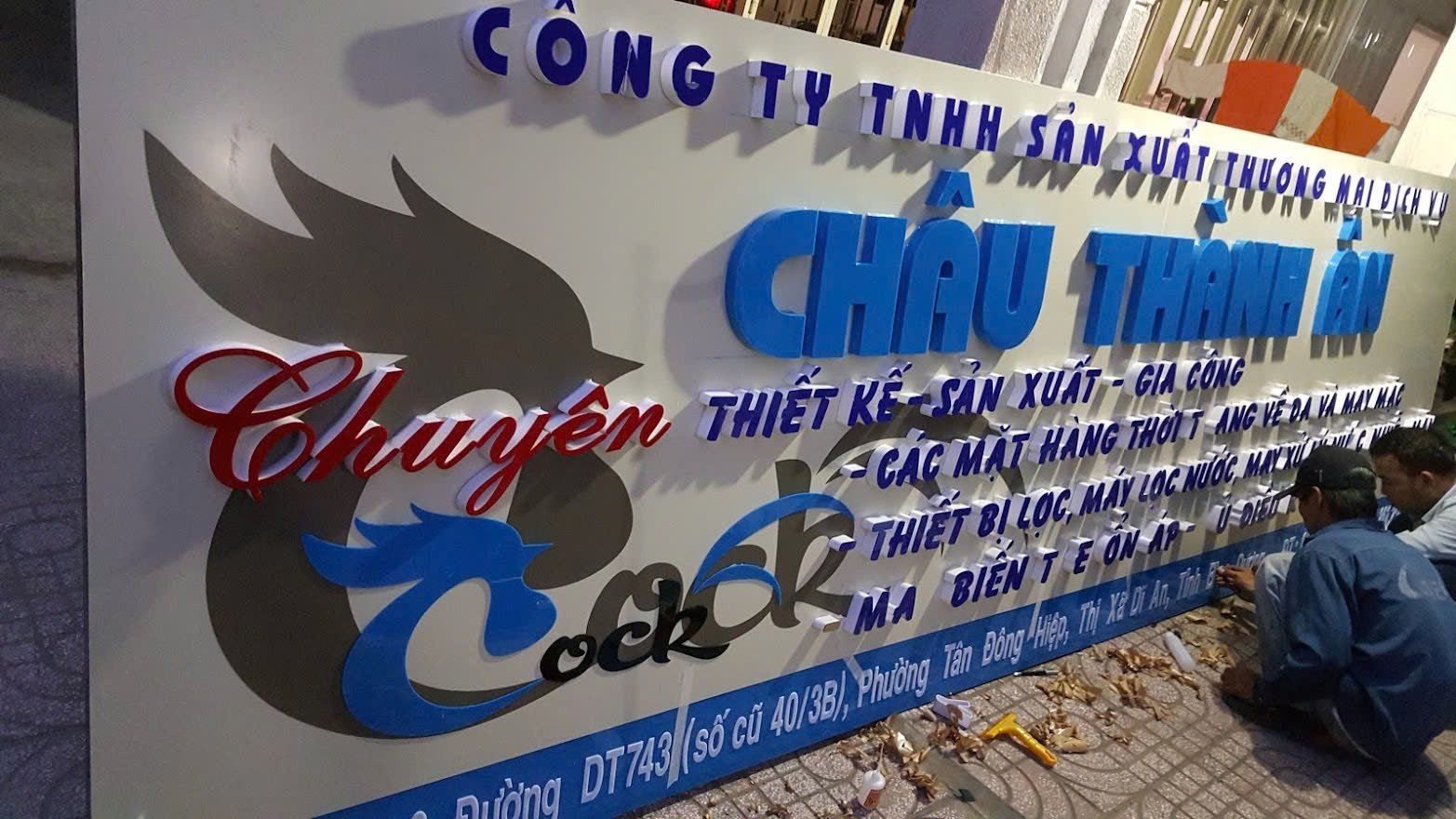 báo giá bảng hiệu alu chữ nổi Bình Thạnh