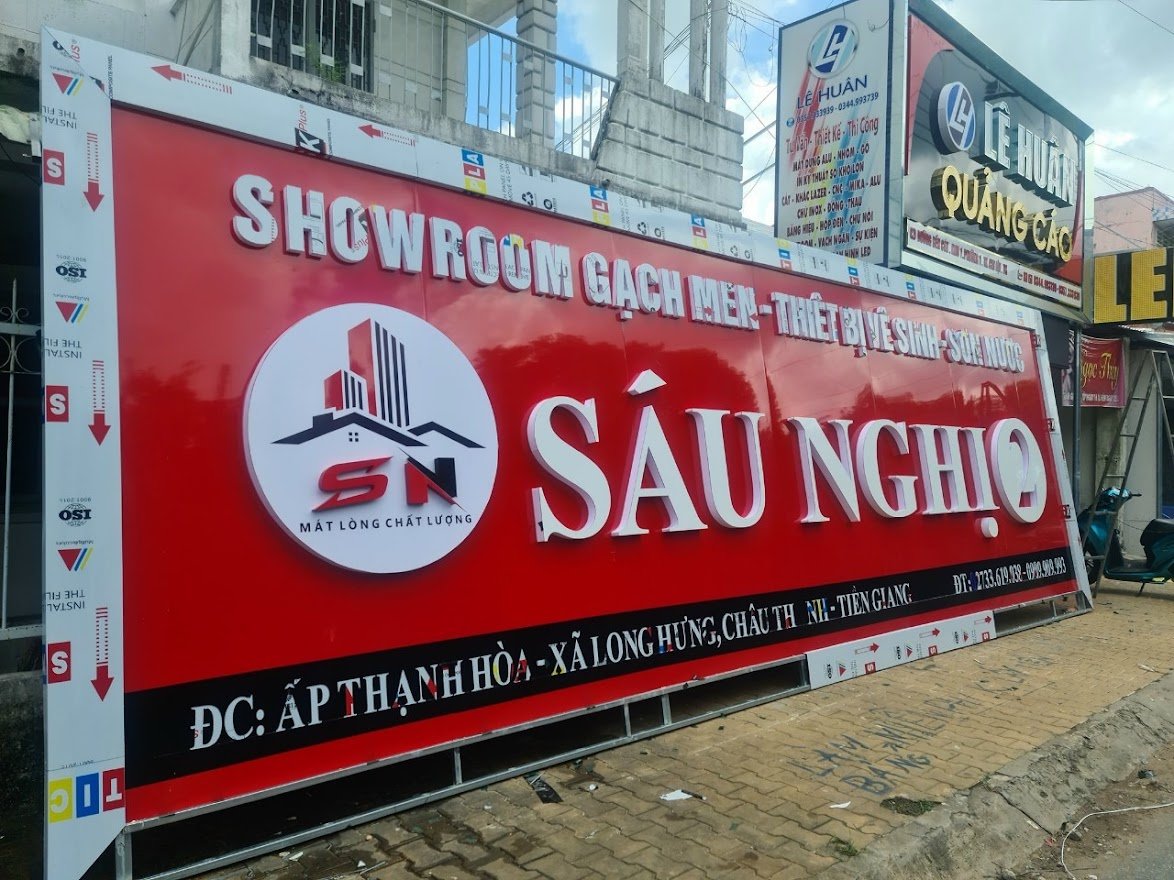 bảng hiệu chữ nổi alu Thủ Đức
