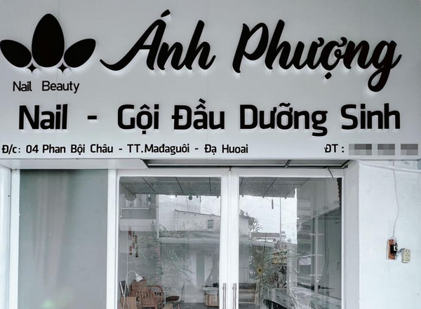 bảng hiệu nail Tp Hcm