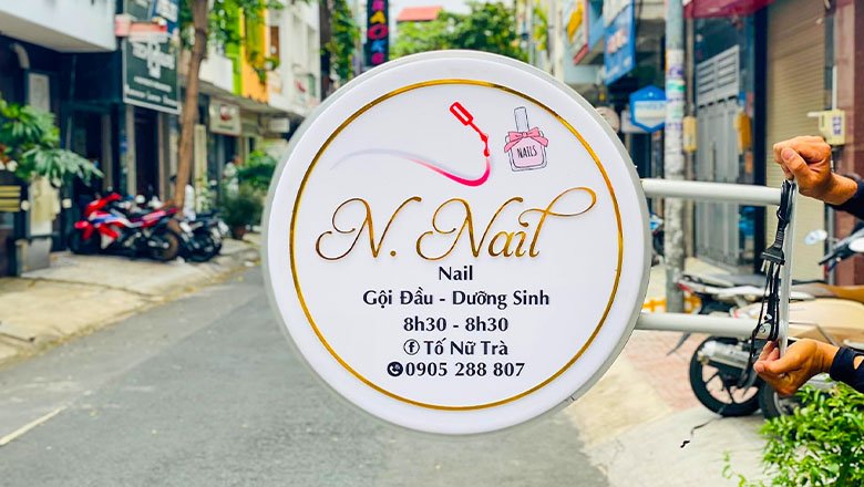 bảng hiệu nail Tp Hcm