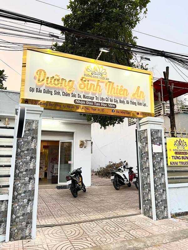 bảng hiệu spa dưỡng sinh Thủ Đức