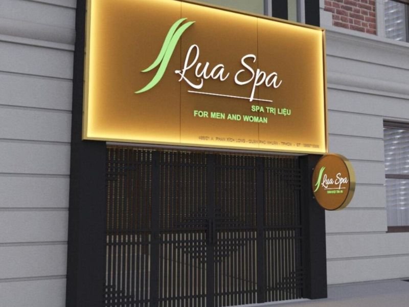 bảng hiệu spa dưỡng sinh Thủ Đức
