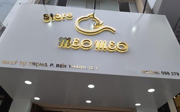 biển hiệu shop quần áo Tp Hcm