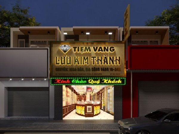 bảng hiệu tiệm bạc quận 1