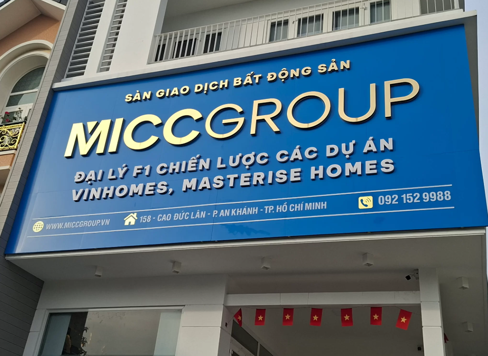 làm biển hiệu cty Thủ Đức