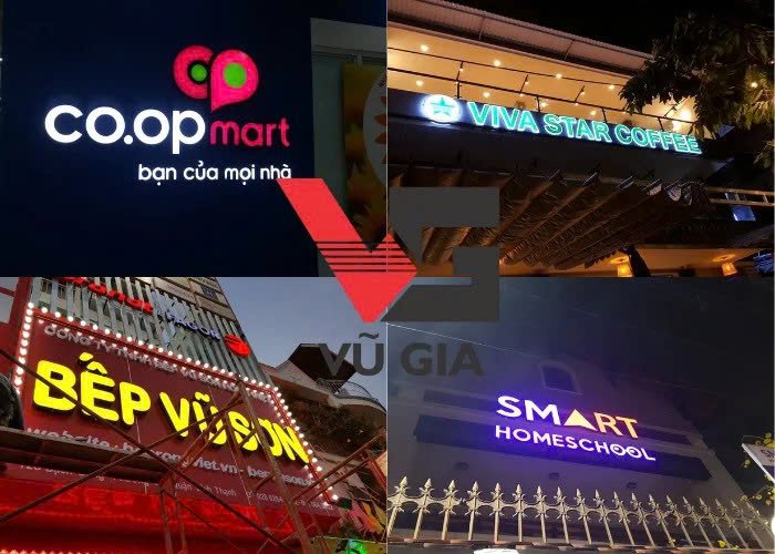báo giá biển quảng cáo chữ nổi Tp Hcm