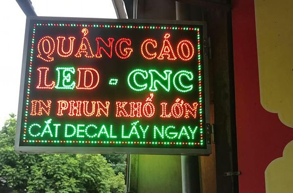 làm bảng hiệu đèn led Tp Hcm