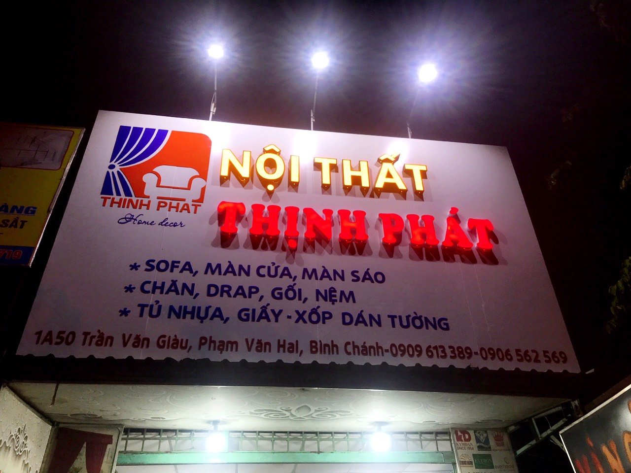 biển quảng cáo nội thất Tp Hcm