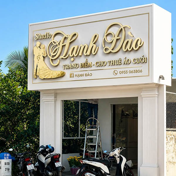 bảng hiệu áo cưới Tp Hcm