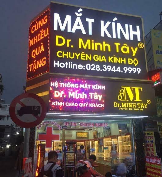 Bảng hiệu mắt kính TPHCM