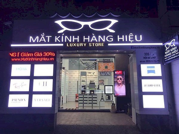 Bảng hiệu mắt kính TPHCM