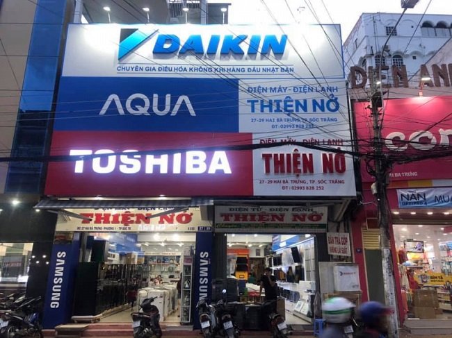Bảng hiệu điện lạnh đẹp TPHCM