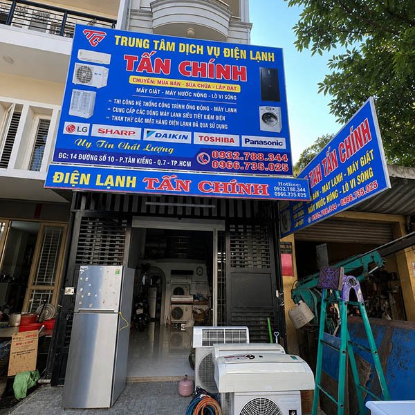 Bảng hiệu điện lạnh đẹp TPHCM