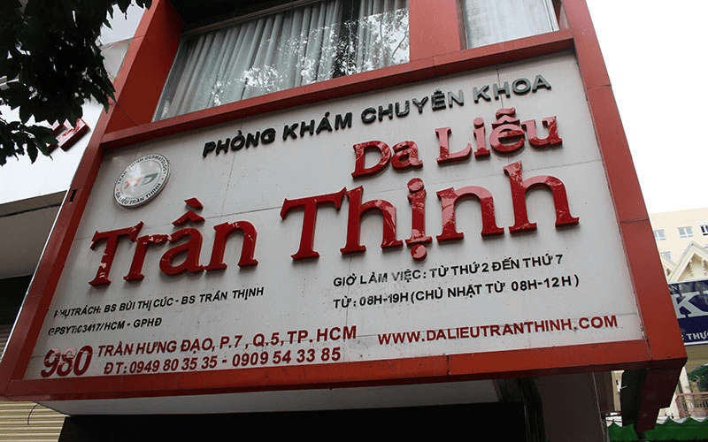 Bảng hiệu phòng khám TPHCM