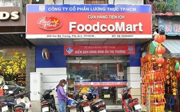 Mẫu bảng hiệu Alu cửa hàng tiện ích FoodcoMart