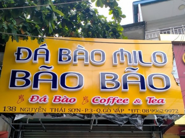 bảng hiệu chữ nổi mica
