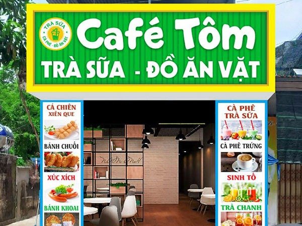 Mẫu biển hiệu quán ăn số 12