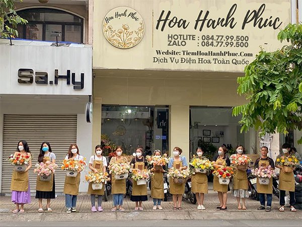 Bảng hiệu shop hoa tươi