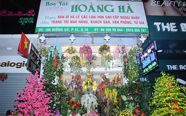 Làm bảng hiệu shop hoa chuyên nghiệp