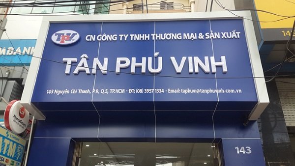 Tấm Alu được ứng dụng làm biển hiệu quảng cáo