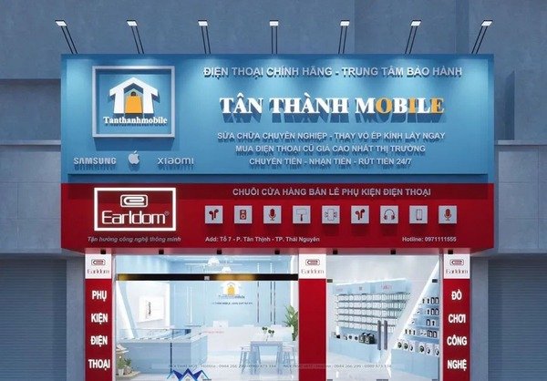 Mẫu bảng hiệu quảng cáo điện thoại 15