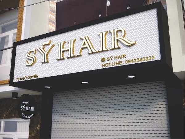99+ Mẫu biển quảng cáo tiệm salon tóc, barber shop đẹp 2024