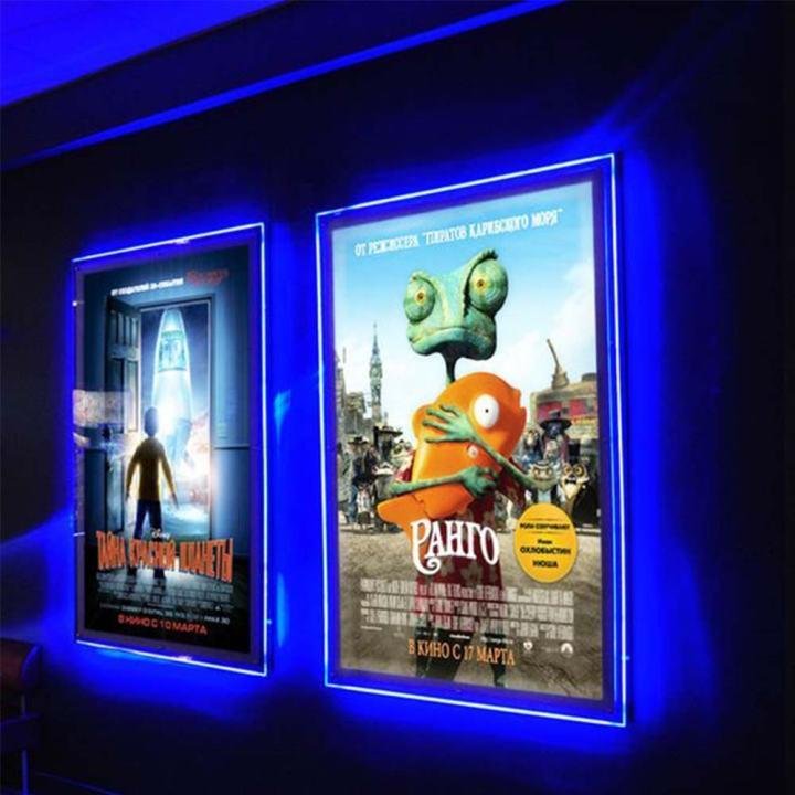 hộp đèn LED siêu mỏng gắn tường