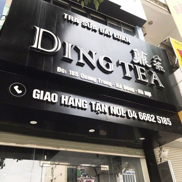 Mẫu biển Mica chữ nổi