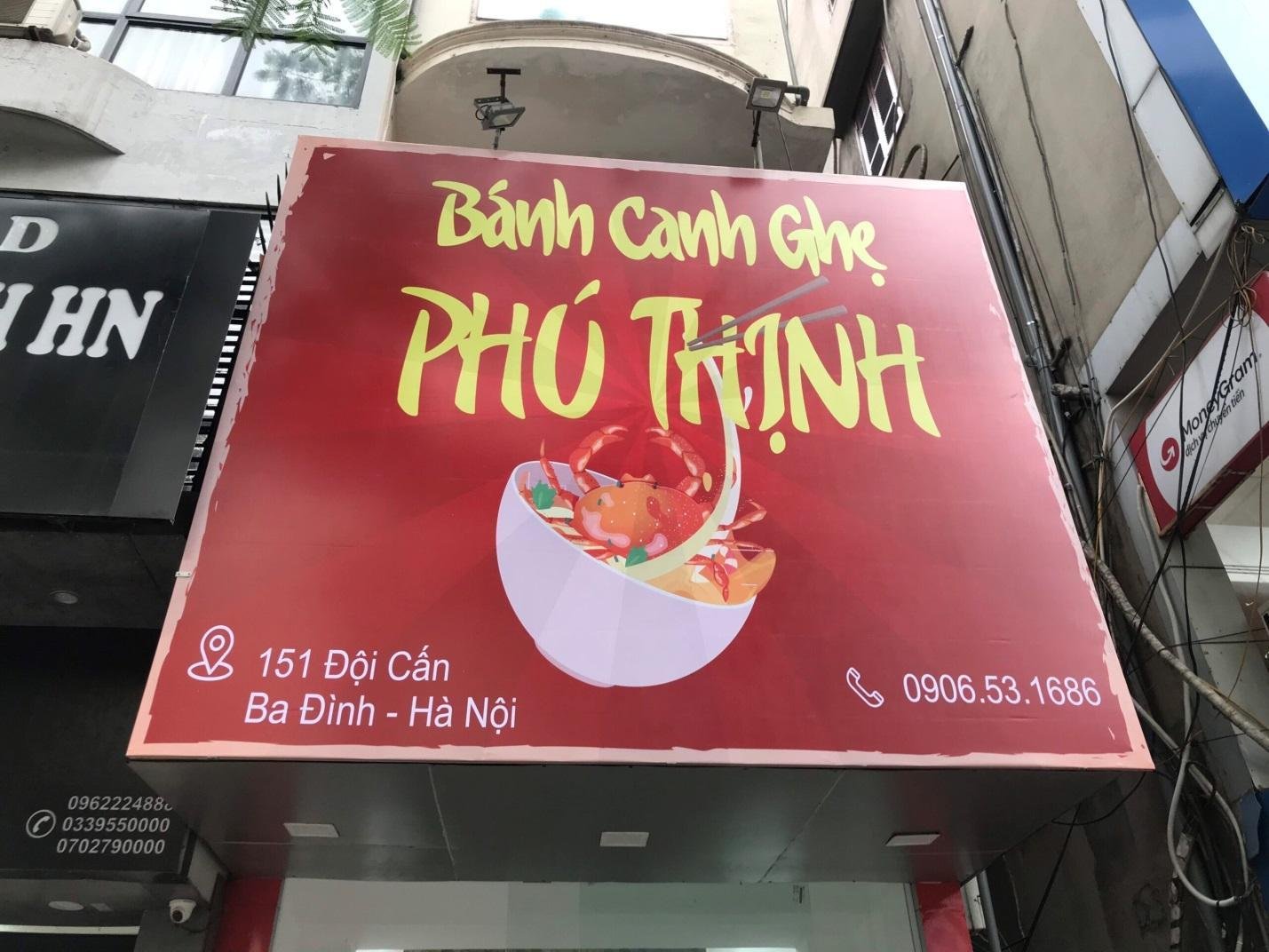 Bảng quảng cáo bạt hiflex ấn tượng