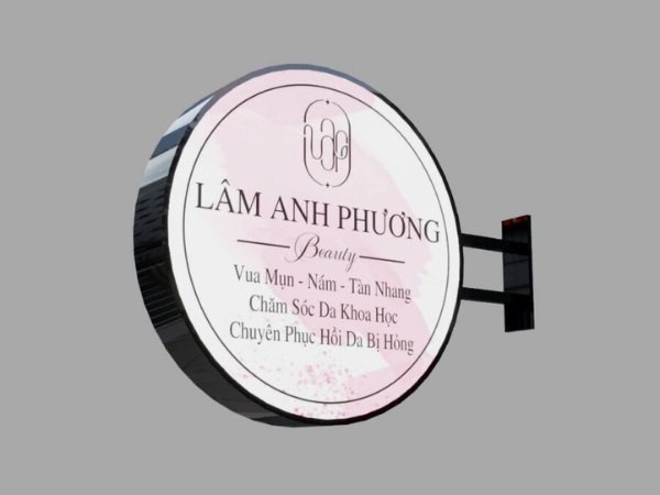 Mẫu biển hiệu cho các cơ sở chăm sóc da
