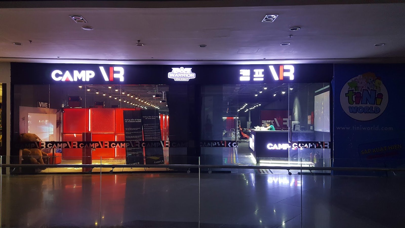 Khu vực ứng dụng công nghệ thực tế ảo Cam VR