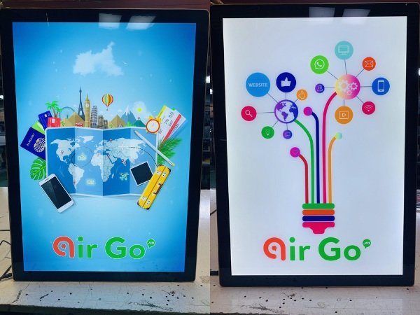 Bảng hiệu đèn Led siêu mỏng cho các chiến dịch quảng cáo