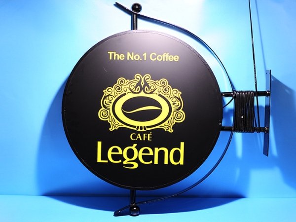 Bảng hiệu hộp đèn tròn