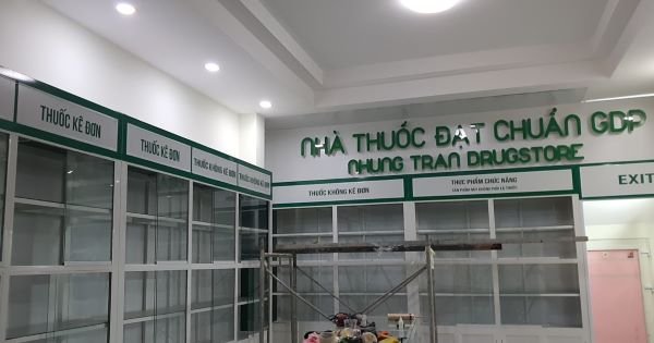 Nhà thuốc đạt chuẩn GDP đạt chuẩn