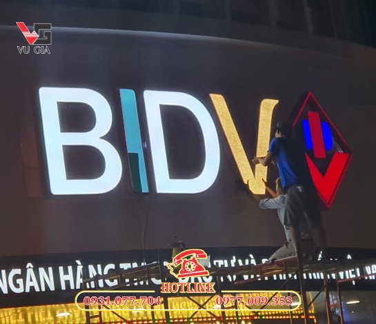 Bảng hiệu chữ nổi đẹp