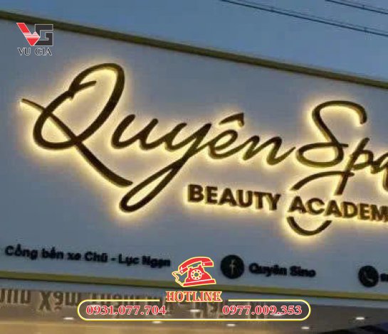 Xưởng gia công bảng hiệu hộp đèn chữ nổi TP HCM trọn gói 