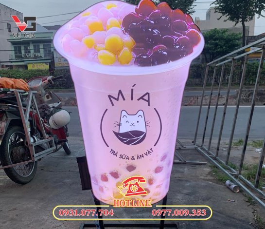 Báo giá bảng hiệu hộp đèn trà sữa Gò Vấp 2026