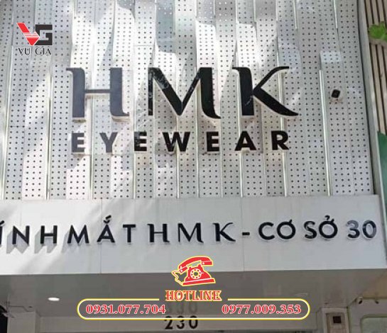 Mẫu bảng hiệu mắt kính TPHCM đẹp, sang trọng và thu hút