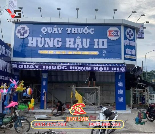 Dịch vụ thiết kế biển hiệu thuốc tây Bình Thạnh đẹp