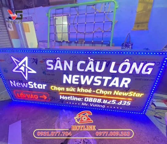 Tham khảo bảng giá làm bảng hiệu hộp đèn Tp HCM