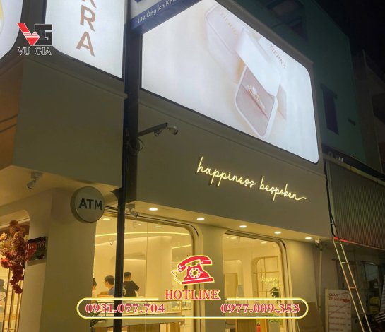 Giá thi công bảng hiệu cemboard quận 11