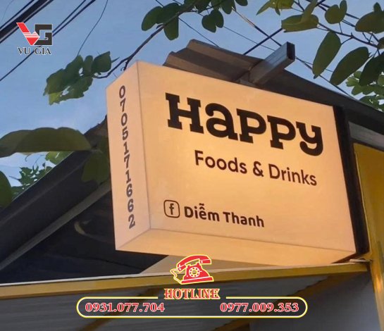 Địa chỉ làm hộp đèn bảng hiệu quảng cáo Thủ Đức uy tín