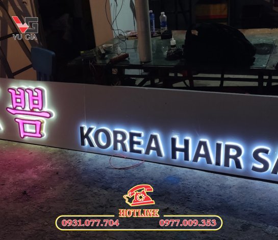 Dịch vụ làm bảng hiệu alu chữ nổi Thủ Đức chuyên nghiệp