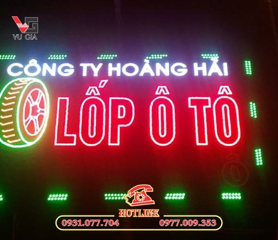 Đơn vị làm bảng hiệu đèn LED TP HCM đẹp, giá tốt